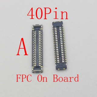 2-20 Chiếc Màn Hình Lcd Đầu Nối FPC Usb Sạc Cắm Cho Samsung A06 A065 A03S A037F A22 5G A226 F42 A22S Sạc Galaxy A065F A037 A226F Jack Liên Hệ Trên Bo Mạch Chủ 40 Pin