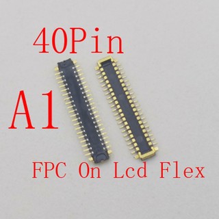 2-20 Chiếc Màn Hình Lcd Đầu Nối FPC Usb Sạc Cắm Cho Samsung A06 A065 A03S A037F A22 5G A226 F42 A22S Sạc Galaxy A065F A037 A226F Jack Liên Hệ Trên Bo Mạch Chủ 40 Pin