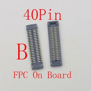 2-20 Chiếc Màn Hình Lcd Đầu Nối FPC Usb Sạc Cắm Cho Samsung A06 A065 A03S A037F A22 5G A226 F42 A22S Sạc Galaxy A065F A037 A226F Jack Liên Hệ Trên Bo Mạch Chủ 40 Pin