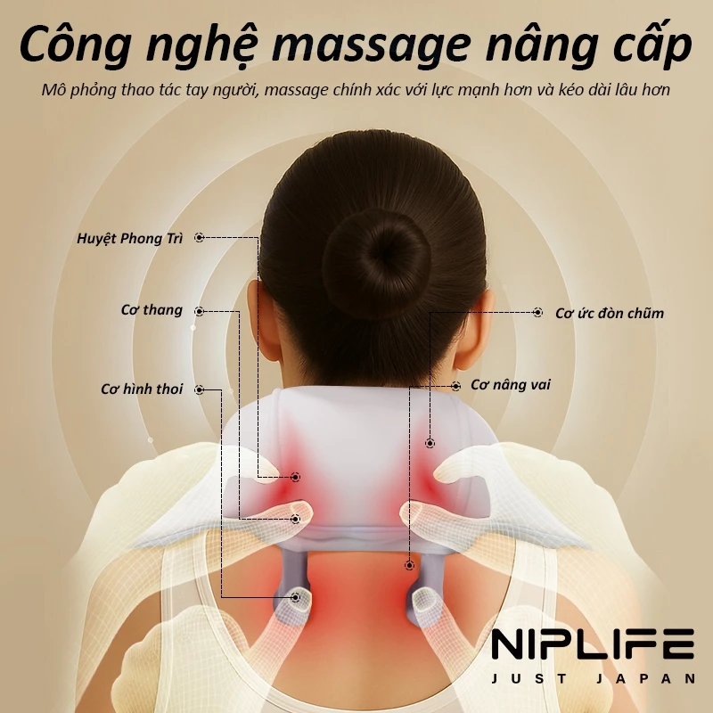 Công nghệ massage mô phỏng tay người