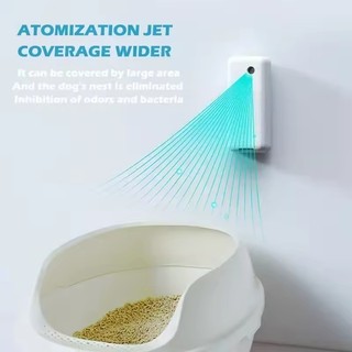 Máy lọc mùi phun thông minh PETKIT Pet K3MAX Hộp cát mèo hoàn toàn tự động để khử mùi và lọc không khí