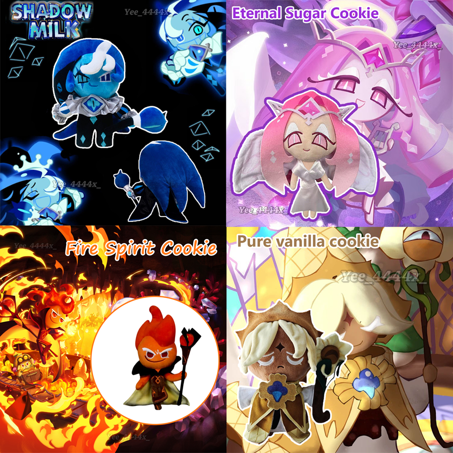 Cookie Run: Kingdom Plushies Nhân Vật Trò Chơi Bóng Sữa Cookie Sang Trọng Búp Bê Sinh Nhật Bé Gái Dành Cho Trẻ Em Người Hâm Mộ sonlekvn
