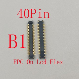 2-10 Chiếc Màn Hình Lcd Đầu Nối FPC Cắm Usb Cho Samsung A14 5G A146F M14 M146 A05 A055F F14 E146B Sạc Galaxy Sạc 40 Pin Flex Cable Jack Liên Hệ Ổ Cắm