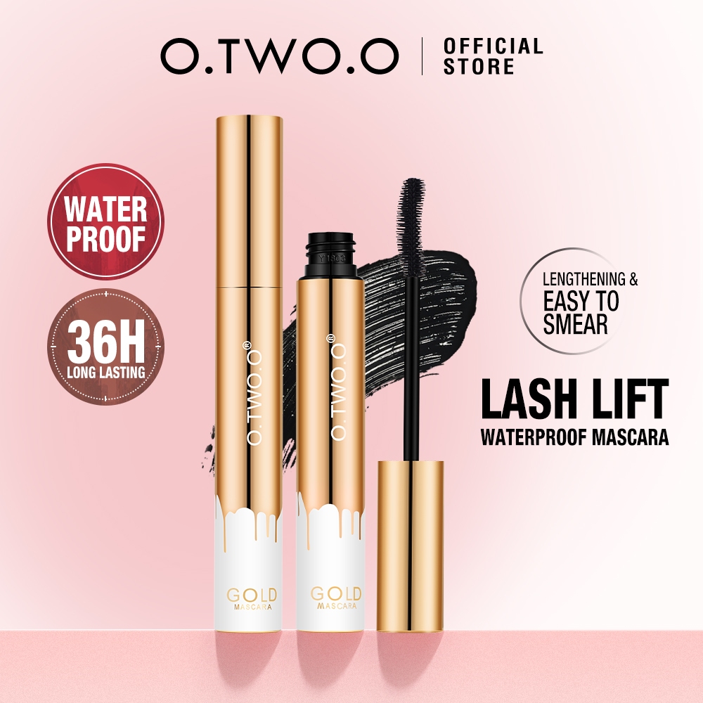 Mascara O.TWO.O Kháng Nước Lâu Trôi Màu Đen Tự Nhiên Chuốt Cong Và Dài Mi 50g