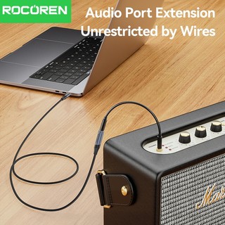 Rocoren Aux Cáp Nối Dài Cáp Âm Thanh Jack 3.5 Mm Nam Sang Nữ Dây Nối Dài Âm Thanh Dây Cho Ô Tô Laptop Tai Nghe Loa TV PC