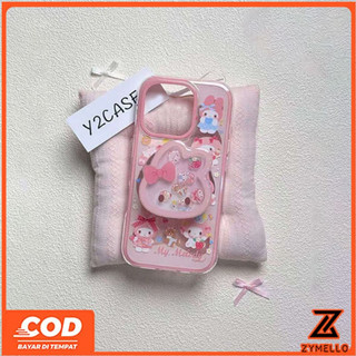 Ốp Lưng Cho Honor X8D X9C X7C X8C X7D X9D X6B X8B X6A X7A X7B X9B 400 SMART 200 SMART Dễ Thương Viền Hồng Giai Điệu Trong Suốt Chống Sốc Ốp Điện Thoại TPU