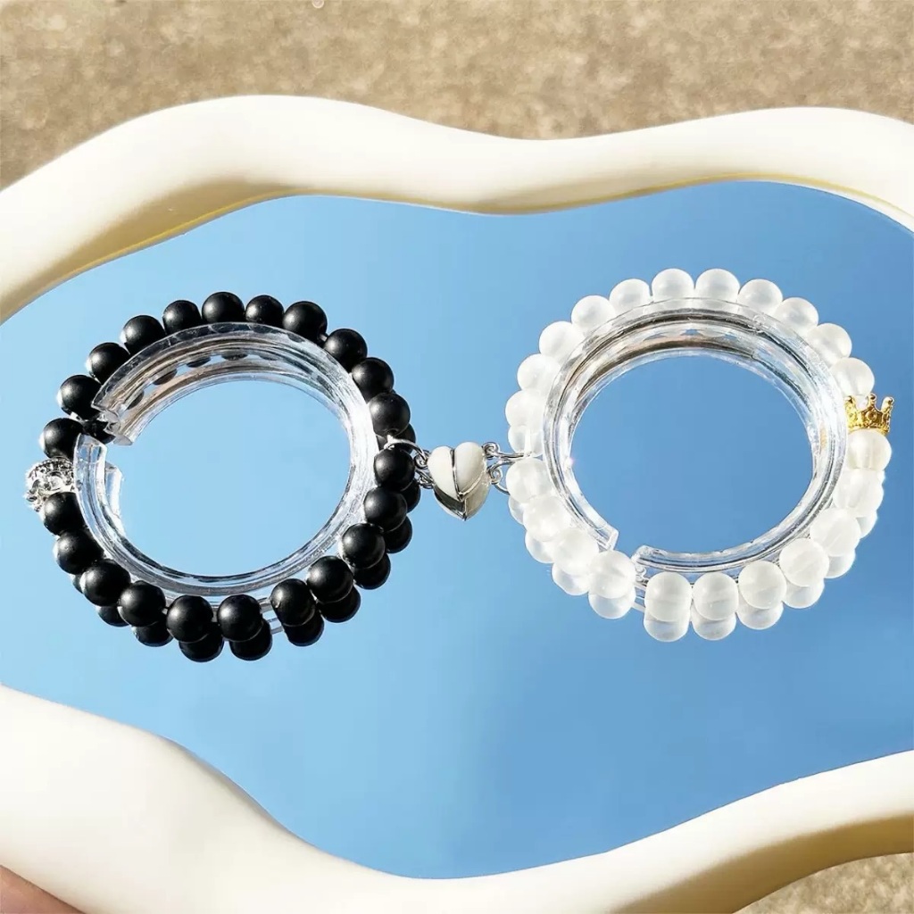 Vòng đeo tay cặp đôi từ tính phát sáng thời trang độc đáo