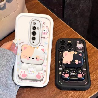 Ốp Lưng Cho OPPO Reno 2F Reno 2 Reno Thẩm Mỹ Gấu Xoay Đứng Thiết Kế Mới Vỏ Điện Thoại Silicon Chống Sốc TPU Mềm