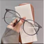 【COD 】kính cận có độ - 0.50 ~ - 6.00 Kính Cận Gọng Trong Suốt Chống Ánh Sáng Xanh Phong Cách Hàn Quốc Thời Trang kính JS1020