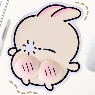 Miếng đệm cổ tay chuột Biu màu hồng + Bộ hỗ trợ bàn phím Miếng đệm chuột Winnie + Bộ bàn phím