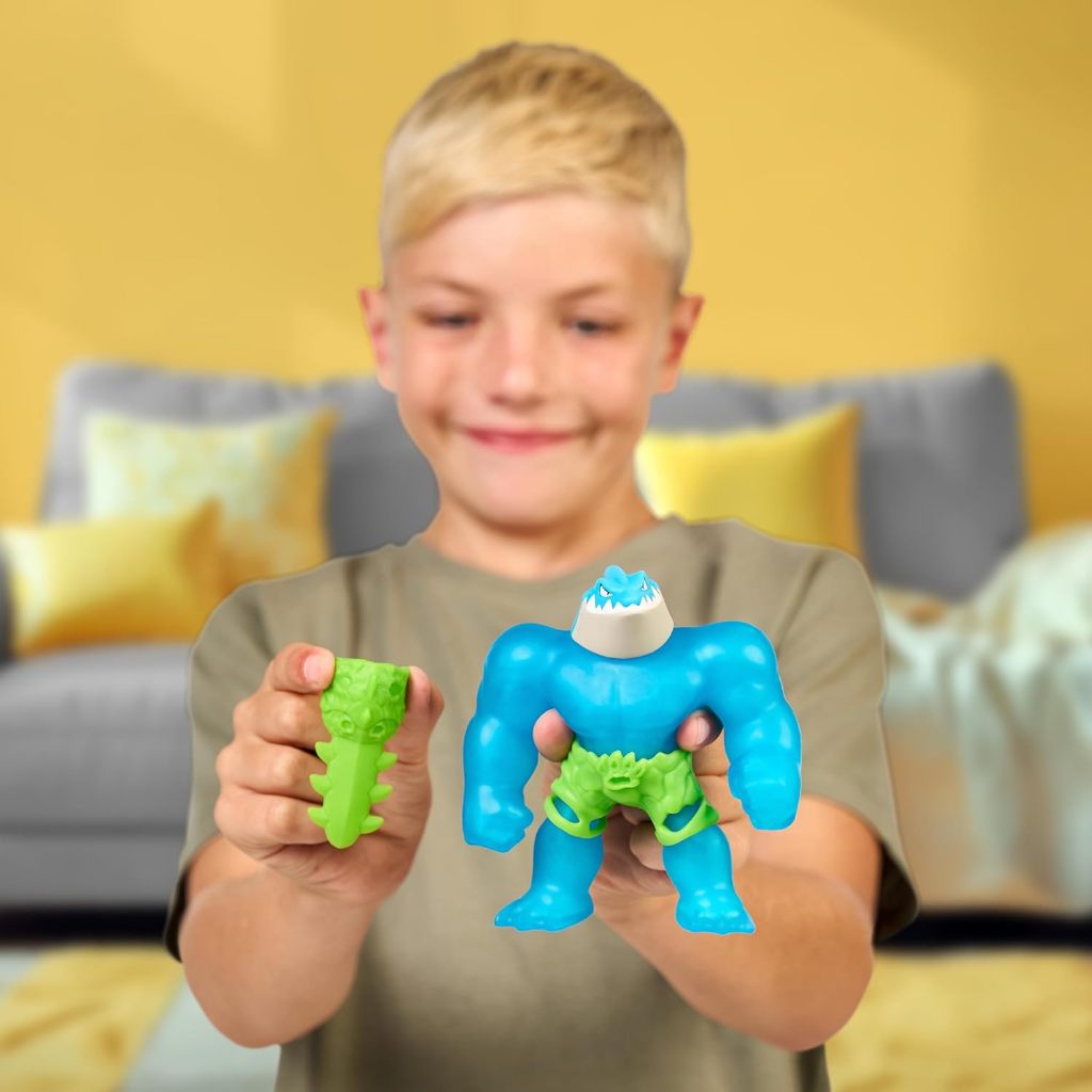 Heroes of Goo Jit Zu Meteor Madness, Nhân vật hành động căng thẳng, với Squishy Goo Filling & Găng tay chiến đấu sao băng độc đáo, Đồ chơi giác quan co giãn đến 3X Kích thước của nó