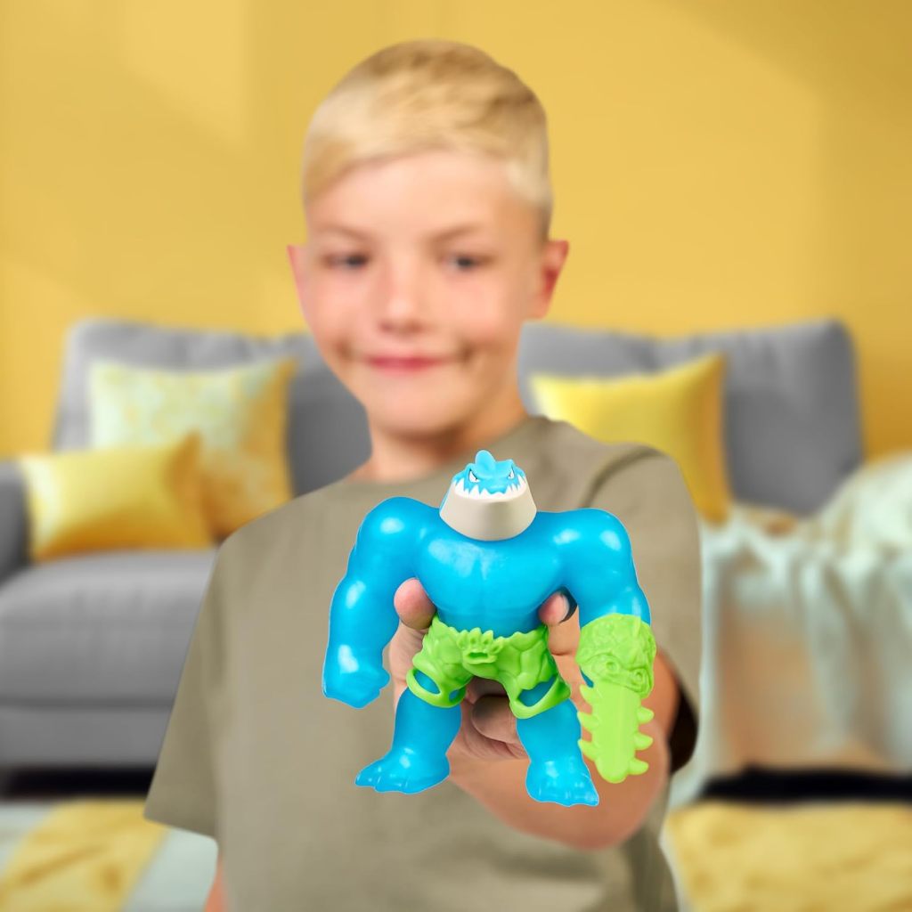 Heroes of Goo Jit Zu Meteor Madness, Nhân vật hành động căng thẳng, với Squishy Goo Filling & Găng tay chiến đấu sao băng độc đáo, Đồ chơi giác quan co giãn đến 3X Kích thước của nó