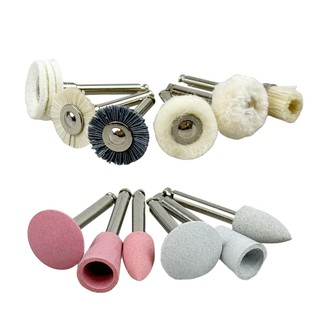 12 Cái / hộp Bộ Đánh Bóng Tổng Hợp Nha Khoa RA 2,35 Mm Máy Đánh Bóng Cho Tốc Độ Thấp Hanpiece Sứ Tự Nhiên Răng Đánh Bóng Móng Tay