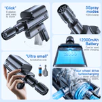 Máy rửa xe phun nước áp lực cao để sử dụng tại nhà Pin Lithium Đức có thể sạc lại Di động không dây Súng nước tưới nước mạnh mẽ — ảnh 3