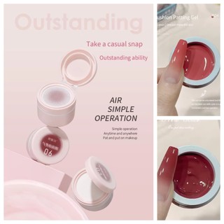 ANNIES Bột Kem Làm Móng Tay Toàn Bộ 12 Màu Dụng Cụ Làm Móng Tay Bộ Sơn Móng Tay Miễn Phí Puff Tranh 8g