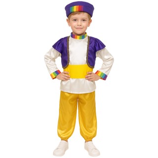 Bé Trai Disney Aladdin Trang Phục Trẻ Em Halloween Đáng Yêu Hoàng Tử Ả Rập Cosplay Trường Lễ Hội Tiệc Sân Khấu