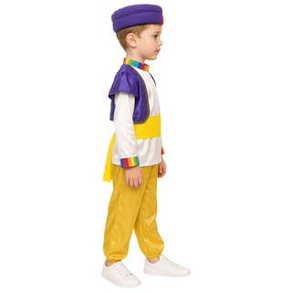 Bé Trai Disney Aladdin Trang Phục Trẻ Em Halloween Đáng Yêu Hoàng Tử Ả Rập Cosplay Trường Lễ Hội Tiệc Sân Khấu