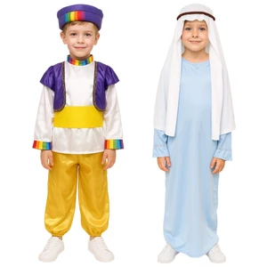Bé Trai Disney Aladdin Trang Phục Trẻ Em Halloween Đáng Yêu Hoàng Tử Ả Rập Cosplay Trường Lễ Hội Tiệc Sân Khấu