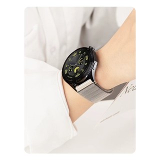 Dây đeo bằng thép không gỉ cho OPPO Watch X / X2 / X2 Mini / 4 Pro, Milanese, Chống nước, Thể thao & Kinh doanh, Dây đeo cổ tay thời trang bằng kim loại lưới