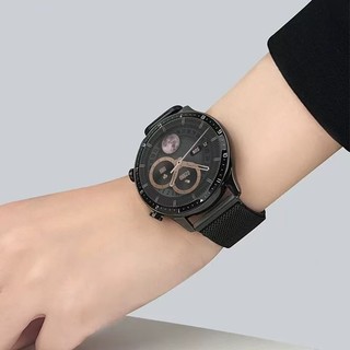 Dây đeo bằng thép không gỉ cho OPPO Watch X / X2 / X2 Mini / 4 Pro, Milanese, Chống nước, Thể thao & Kinh doanh, Dây đeo cổ tay thời trang bằng kim loại lưới