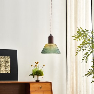 Kính Đèn Chùm Màu Gradient Đèn Trang Trí Retro Nhà Hàng Mặt Dây Chuyền Đèn Thích Hợp Cho Nhà Bếp Phòng Ngủ Phòng Khách