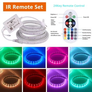 Đèn LED dải RGB thông minh 220V, Điều khiển ứng dụng Bluetooth chống nước IP67 Băng LED linh hoạt, Đồng bộ hóa âm nhạc Đèn xung quanh cho khách sạn ngoài trời trong nhà Trang trí nhà Giáng sinh