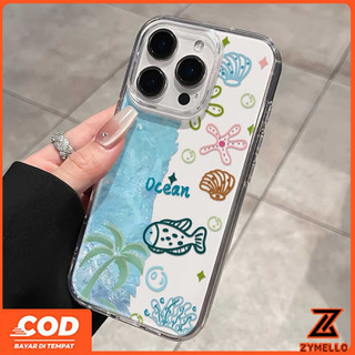 Ốp lưng cho Honor X7C X9c X8c X5B plus Honor 400 PRO X6 X6A X6B x7 x7a X7B x8 x8a x8b x9a x9b Vỏ điện thoại di động TPU chống sốc cá biển và sao biển hoạt hình