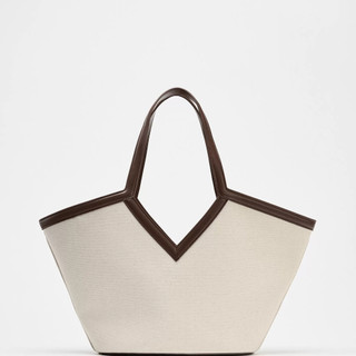 Túi Tote Vải Zarastyle Nữ Thời Trang Composite 2 Trong 1 Túi Xách Dung
