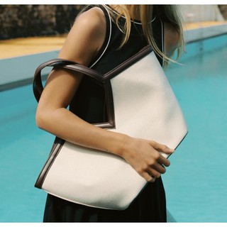 Túi Tote Vải Zarastyle Nữ Thời Trang Composite 2 Trong 1 Túi Xách Dung