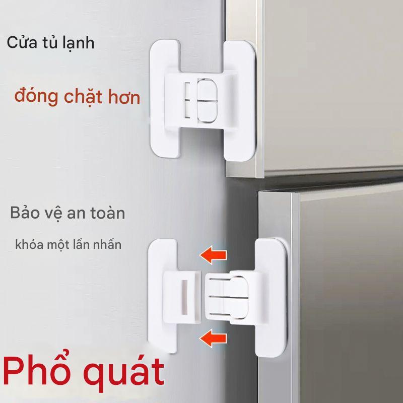 Khóa Tủ Lạnh An Toàn Trẻ Em Khóan Toàn Cho Bé An Toàn Cho Bé Khóa Cửa Tủ Lạnh Khóa Trẻ Em Bảo Vệ Khóa Tủ Cửa Thiết Bị...