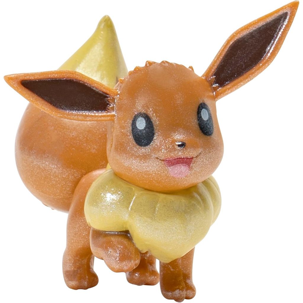 Pokemon Select Eevee Evolution Pack - Tính năng 2 inch Eevee Plus 3 inch Jolteon, Vaporeon và Flareon Battle Figures