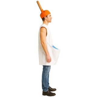 Nam Ngộ nghĩnh Bồn Cầu Bát Trang Phục Halloween Cặp Đôi Poop & Khổng Lồ Khăn Giấy Vệ Sinh Hóa Trang Sân Khấu Tiệc Linh Vật Hilarious