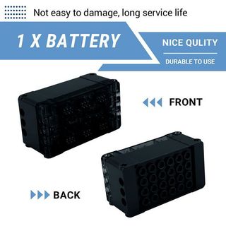 Bộ phận khối xây dựng kỹ thuật Điện có thể sạc lại Điều khiển từ xa Sửa đổi tốc độ có thể điều chỉnh