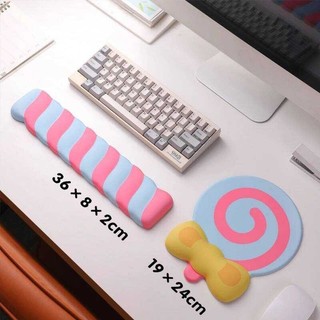 Xoay lollipop Hỗ Trợ Tay Miếng Lót Chuột Bảo Vệ Cổ Tay Lòng Bàn Tay Cơ Laptop Bàn Phím Thể Thao Điện Tử Chơi Game Văn Phòng Quà Tặng