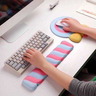 Xoay lollipop Hỗ Trợ Tay Miếng Lót Chuột Bảo Vệ Cổ Tay Lòng Bàn Tay Cơ Laptop Bàn Phím Thể Thao Điện Tử Chơi Game Văn Phòng Quà Tặng