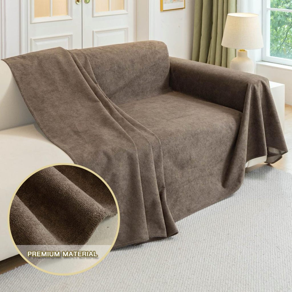 Vỏ bọc ghế sofa, Đa chức năng hiện đại chống trượt Chenille Sofa Chăn-Pet Bảo vệ, Thích hợp cho ghế sofa hình chữ L