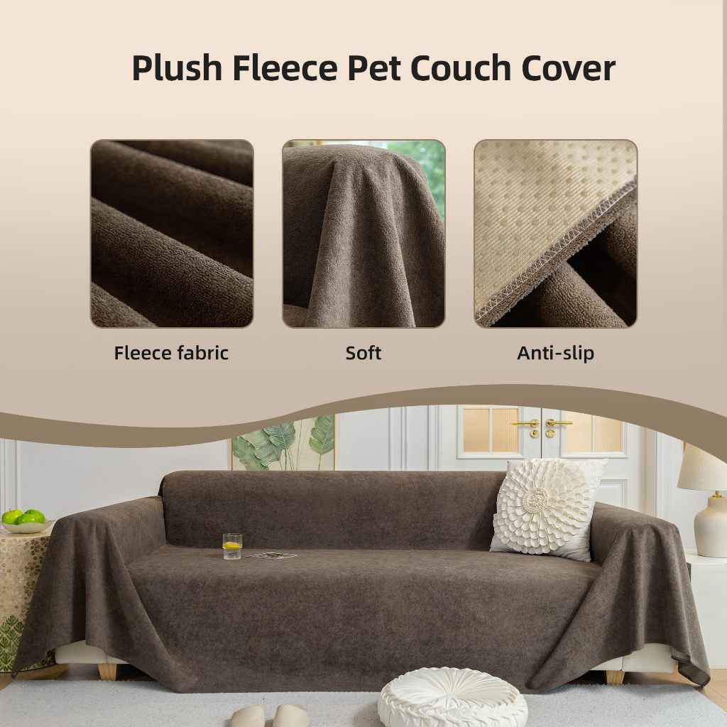 Vỏ bọc ghế sofa, Đa chức năng hiện đại chống trượt Chenille Sofa Chăn-Pet Bảo vệ, Thích hợp cho ghế sofa hình chữ L