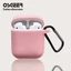 Ốp Silicon Cao Cấp OSGEER Cho AirPods Pro 2 / Pro 1 / 3 / 4th Gen - Vỏ Bảo Vệ Dày Với Thiết Kế Sáng Tạo, Tương Thích Sạc Không Dây