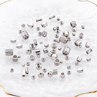 Tre Khớp Hạt thép không gỉ DIY - Vòng tay trang sức chống thấm nước