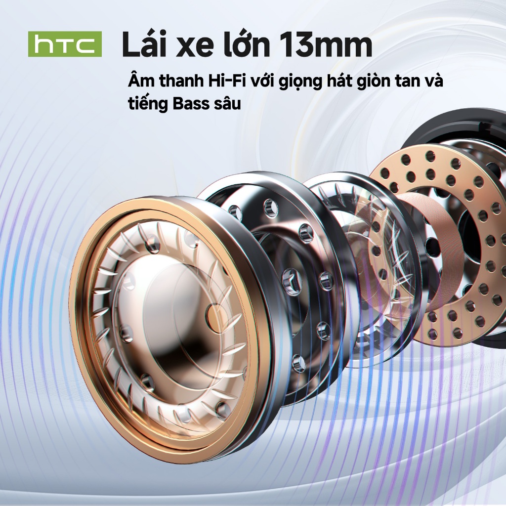 [Bảo hành 1 năm] Tai nghe Bluetooth HTC NE29TWS Công nghệ khử tiếng ồn cuộc gọi ANC HD Tai nghe Bluetooth có Mic | BigBuy360 - bigbuy360.vn