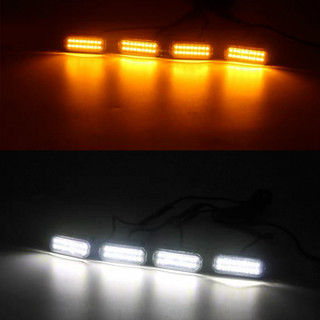 Đèn LED Lưới Tản Nhiệt Trước Cho ISUZU D-MAX DMAX 2015-2023 Xe Ô Tô Chạy Ban Ngày Đèn Lông Mày Bánh Xe Bán Tải Offroad 12V