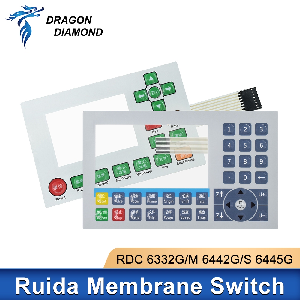 Công Tắc Màng Ruida Cho Khắc Laser RDC6332G RDC6332M RDC6442S RDC6442G ...