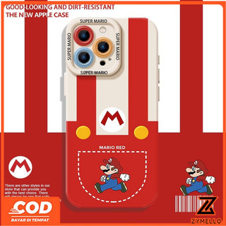 Ốp Lưng Cho OPPO Reno 15F Reno14F Reno14 Pro Reno 13F Reno13 Pro Reno12 F Reno 11F Reno10 Reno8Z Reno7Z Reno8T Reno5 Reno4 Reno6z Phim Hoạt Hình Dễ Thương Mario Học Sinh Ốp Điện Thoại TPU Chống Sốc