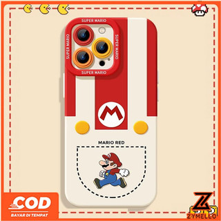 Ốp Lưng Cho OPPO Reno 15F Reno14F Reno14 Pro Reno 13F Reno13 Pro Reno12 F Reno 11F Reno10 Reno8Z Reno7Z Reno8T Reno5 Reno4 Reno6z Phim Hoạt Hình Dễ Thương Mario Học Sinh Ốp Điện Thoại TPU Chống Sốc