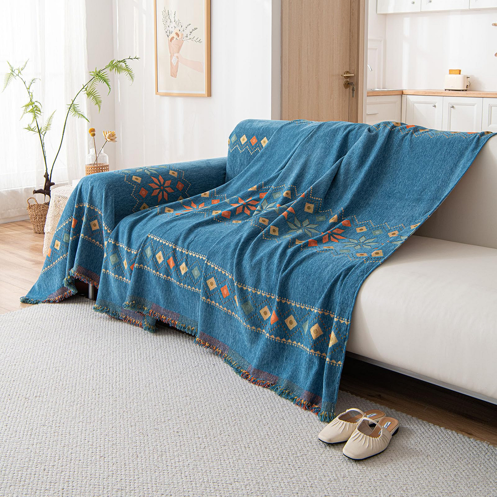 Vỏ bọc ghế sofa, Đa chức năng hiện đại chống trượt Chenille Sofa Chăn-Pet Bảo vệ, Thích hợp cho ghế sofa hình chữ L