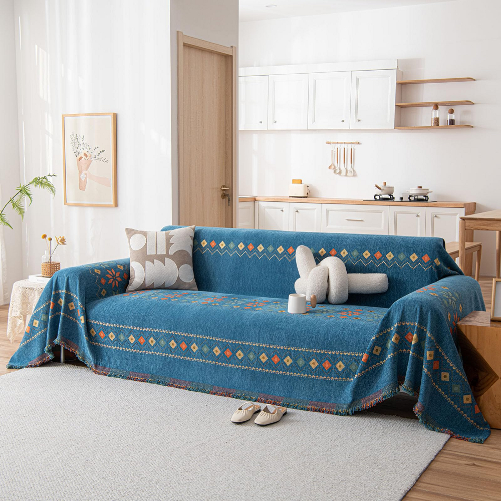 Vỏ bọc ghế sofa, Đa chức năng hiện đại chống trượt Chenille Sofa Chăn-Pet Bảo vệ, Thích hợp cho ghế sofa hình chữ L