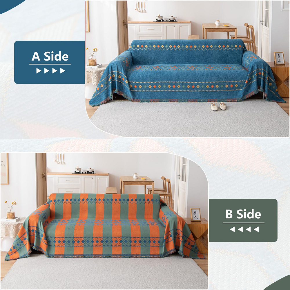 Vỏ bọc ghế sofa, Đa chức năng hiện đại chống trượt Chenille Sofa Chăn-Pet Bảo vệ, Thích hợp cho ghế sofa hình chữ L