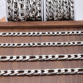 Dây Xích Thép Không Gỉ 9,5mm NK3 - Sáu Mặt Mài Cho Trang Sức và Phụ Kiện Túi