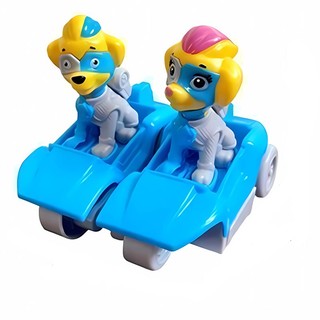 Bộ mô hình xe Toy Paw Patrol Tuck và Ella Pull Back Đồ chơi trẻ em