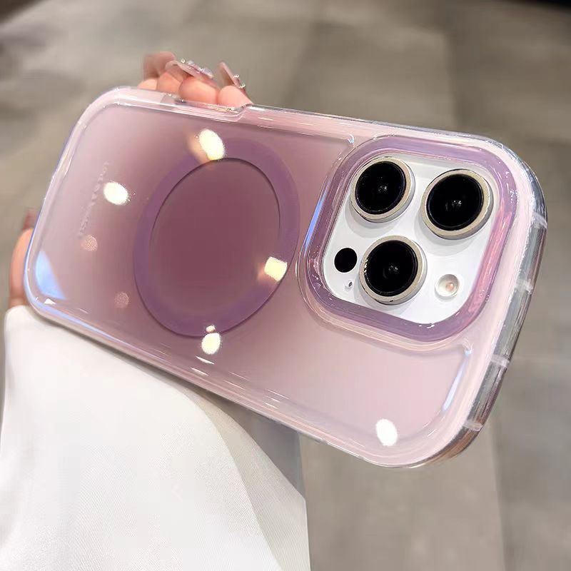 Ốp lưng cứng hình bầu dục tương thích với iPhone 12 pro max 13 pro max 14 pro max 15 pro max 16 pro max 17pro max